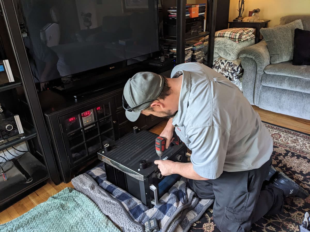 Speaker system installation