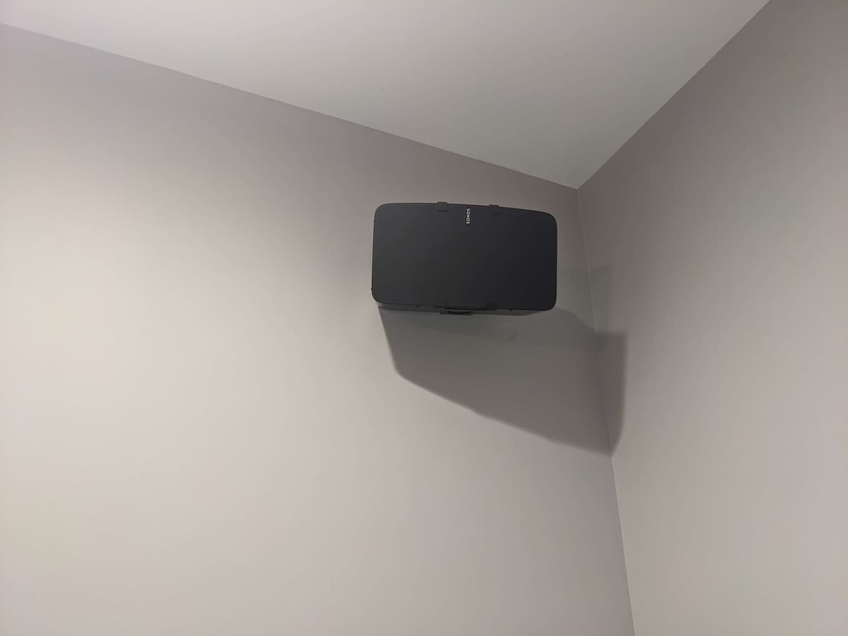 Speaker installation