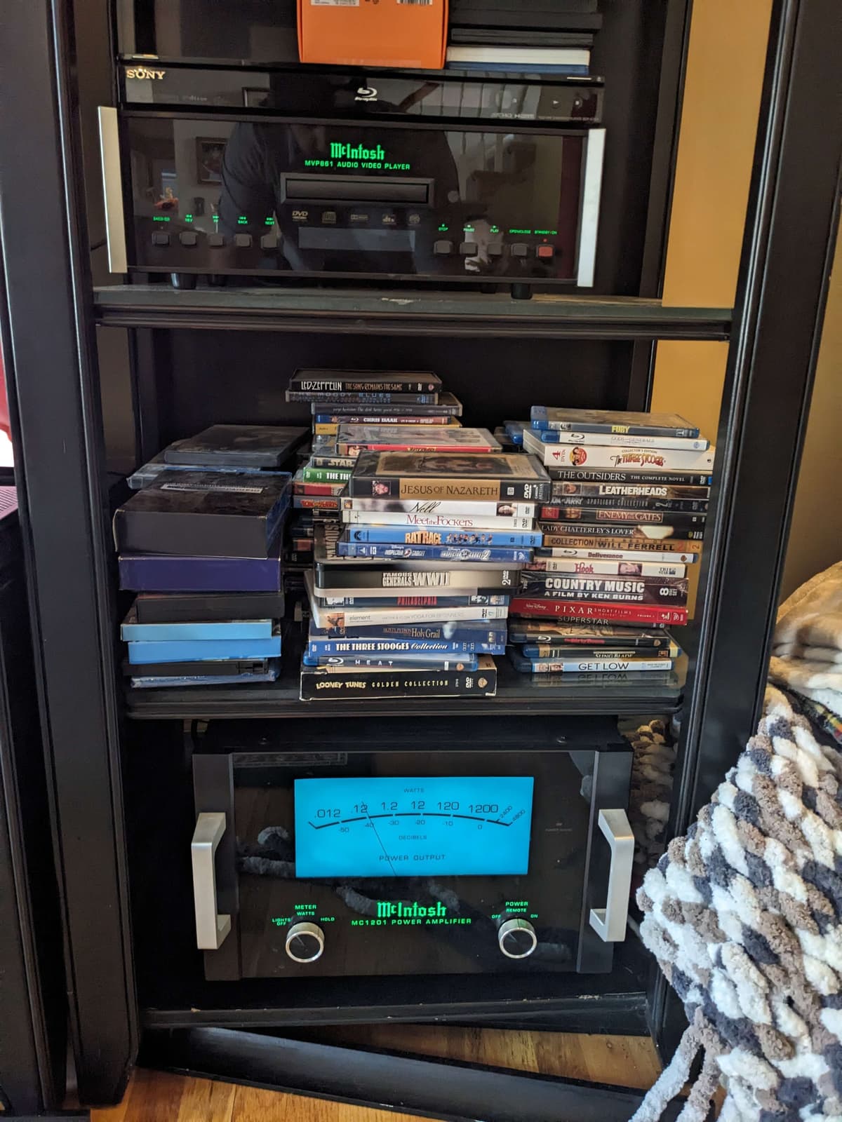 Surround sound installation