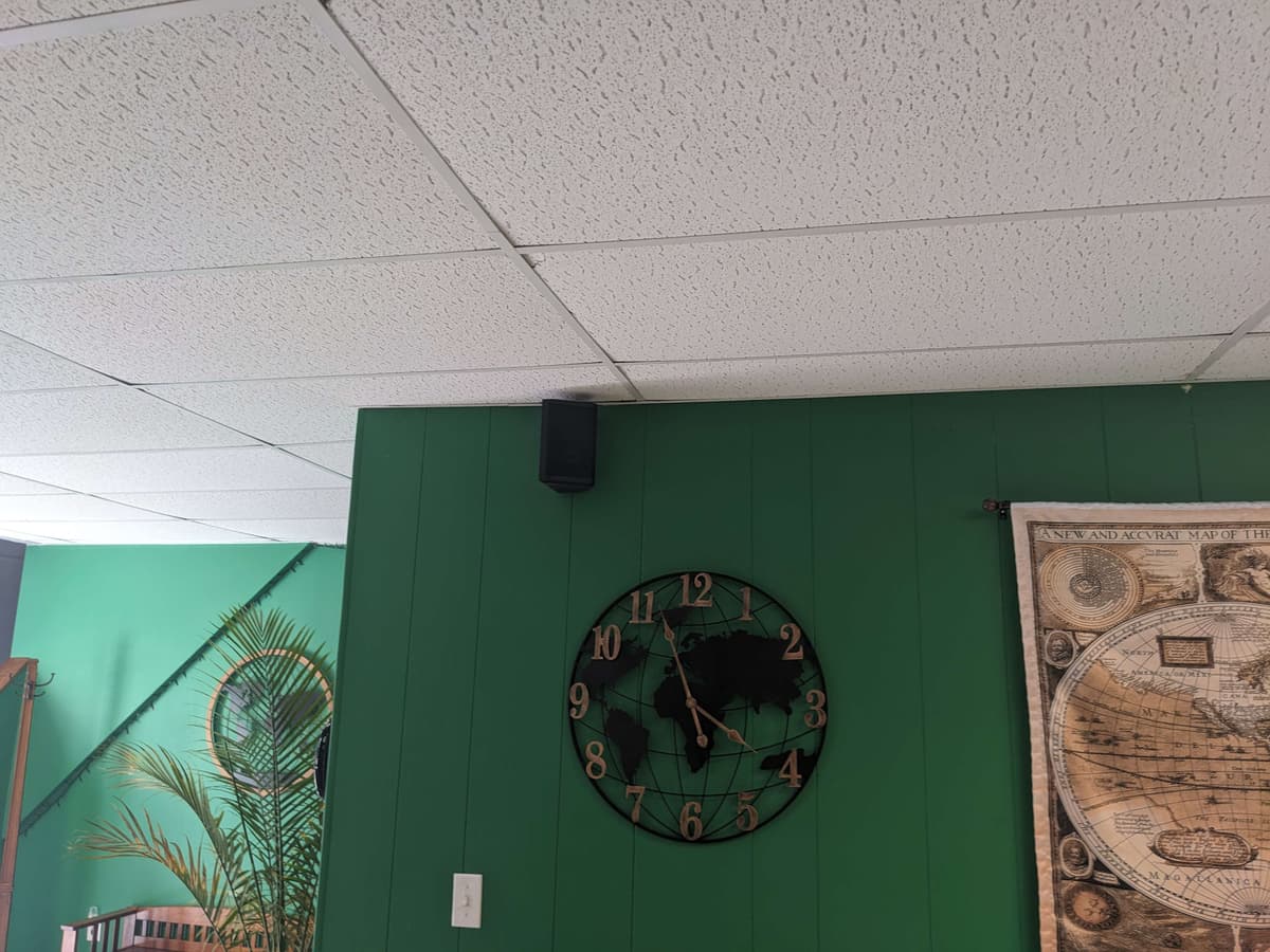 Speaker installation