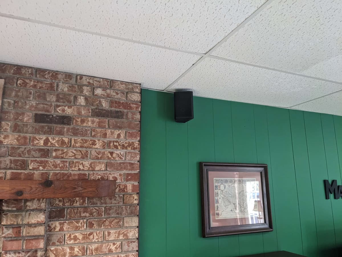 Speaker installation