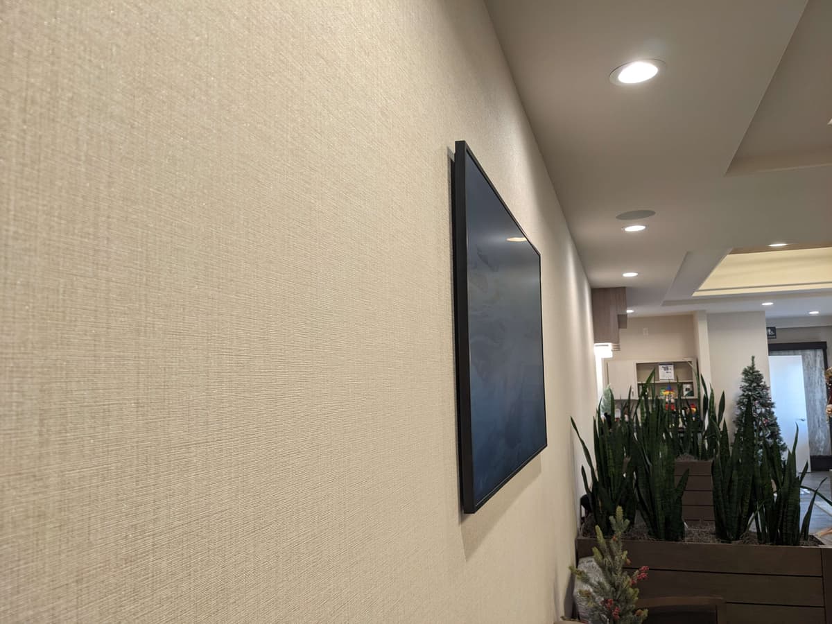 Home theater installation
