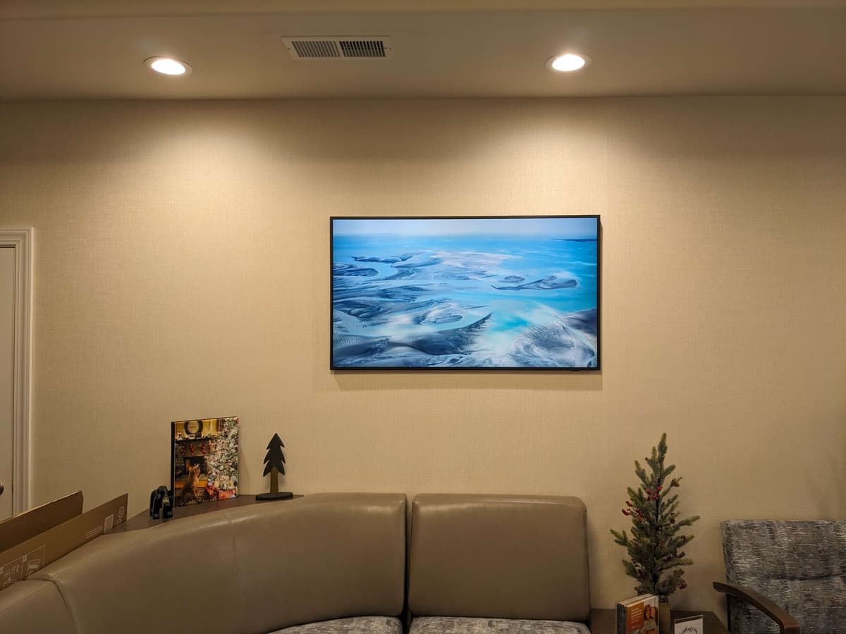 Home theater installation