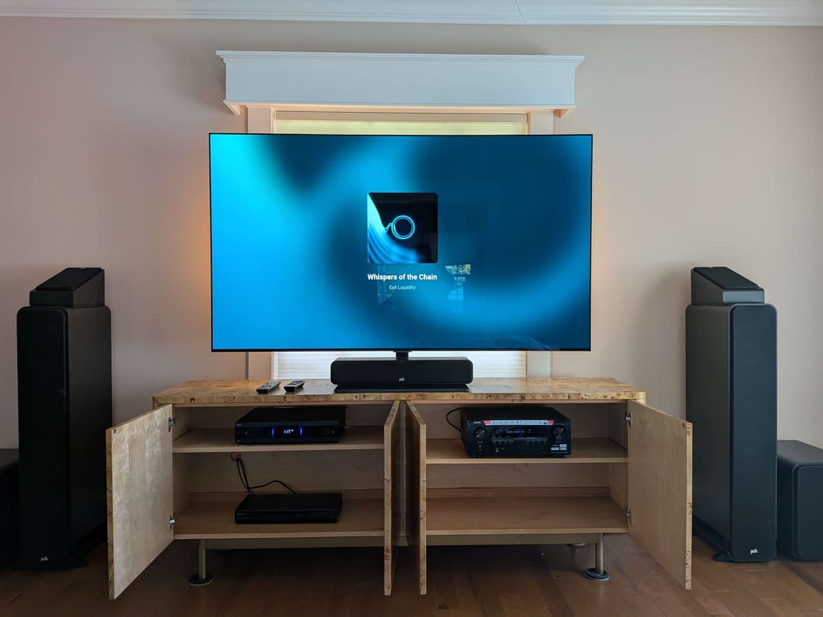 Home theater install