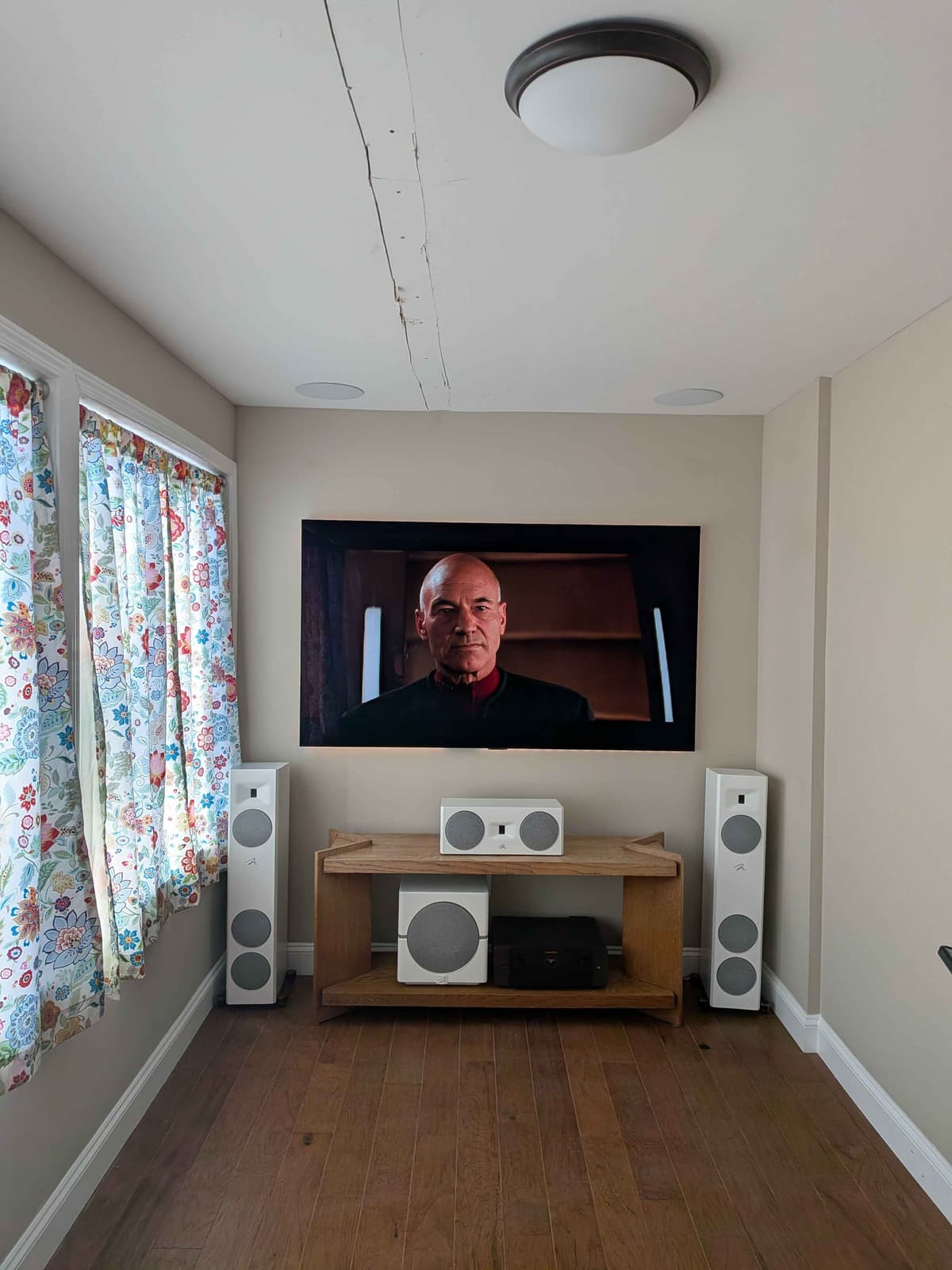 Home theater installation