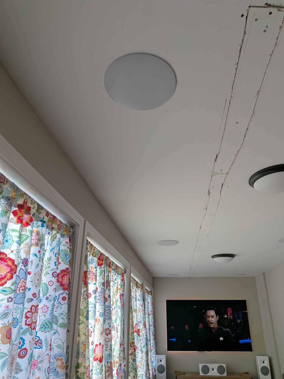 Home theater installation