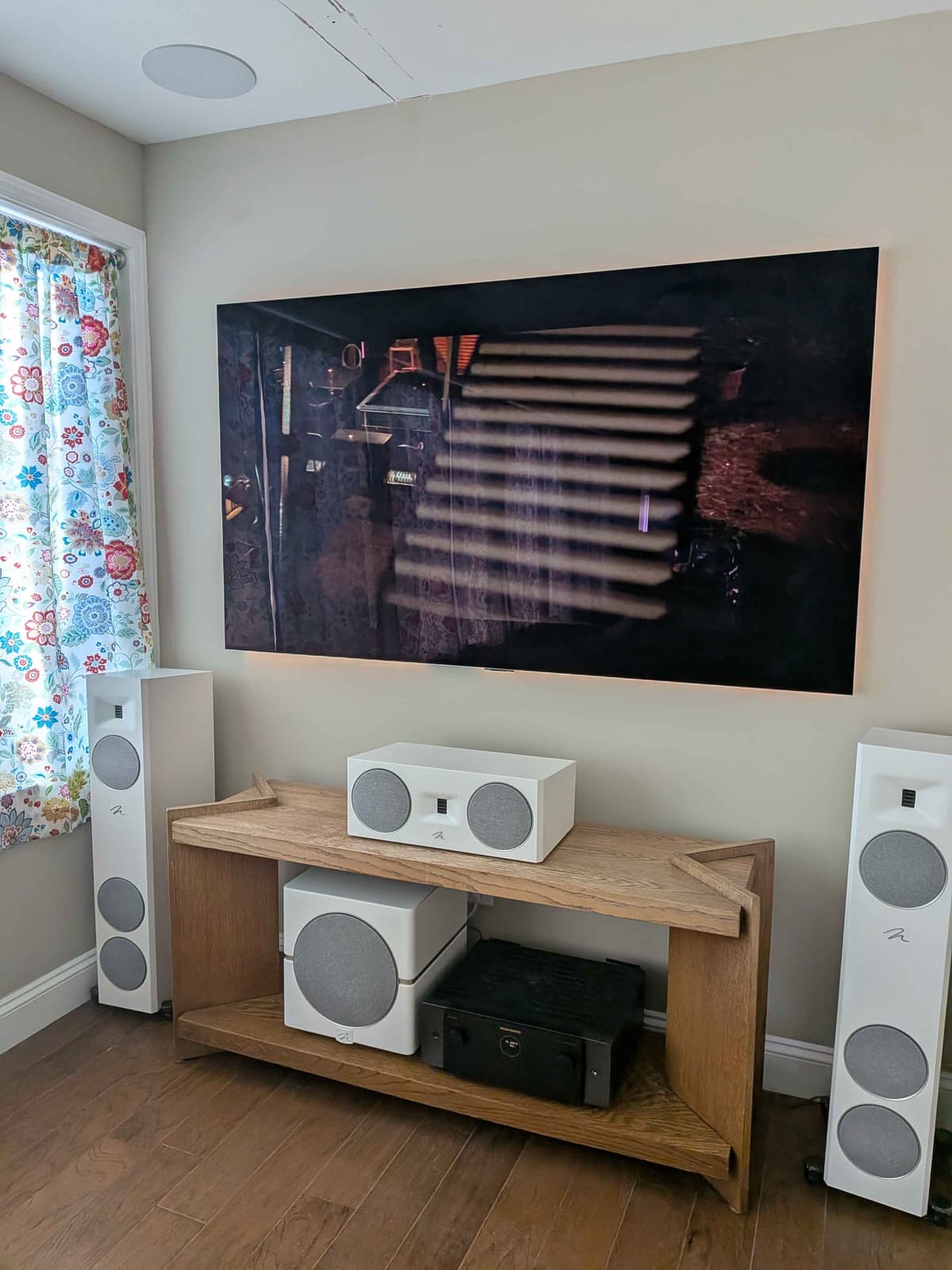 Home theater installation